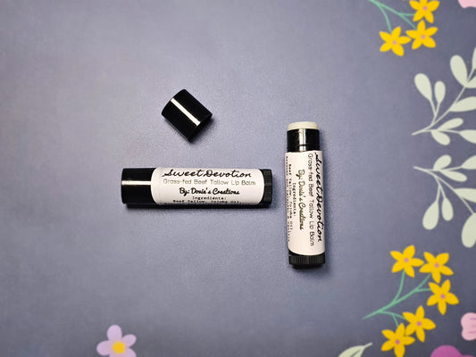 •Sweet Devotion ~ Beef Tallow Lip Balm•