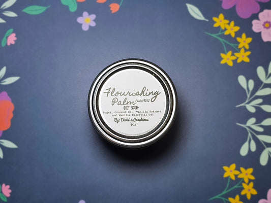 •Flourishing Palm ~ Sugar Scrub•